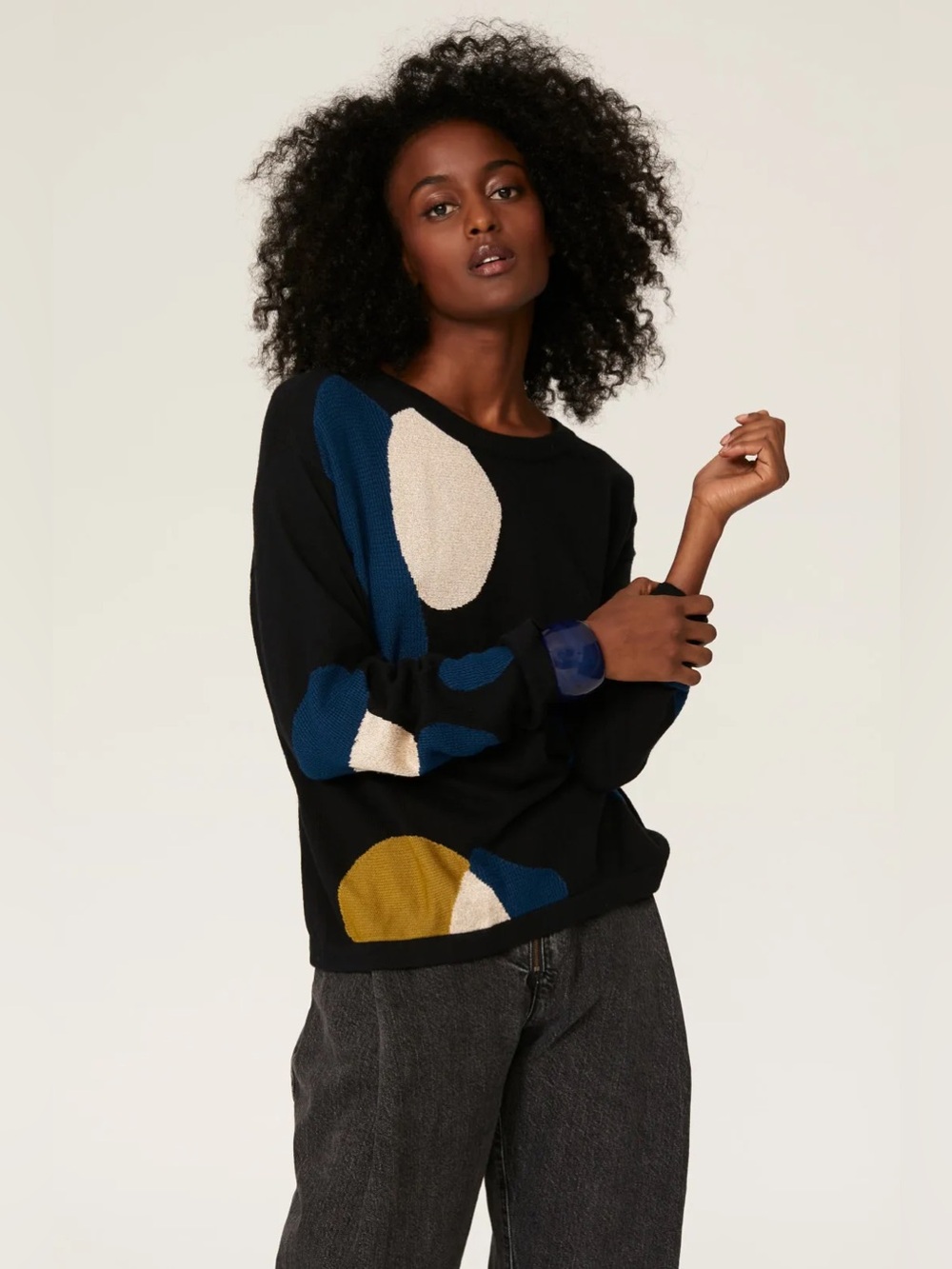 *Flawed RTR Elk Poppy Sweater (0533)